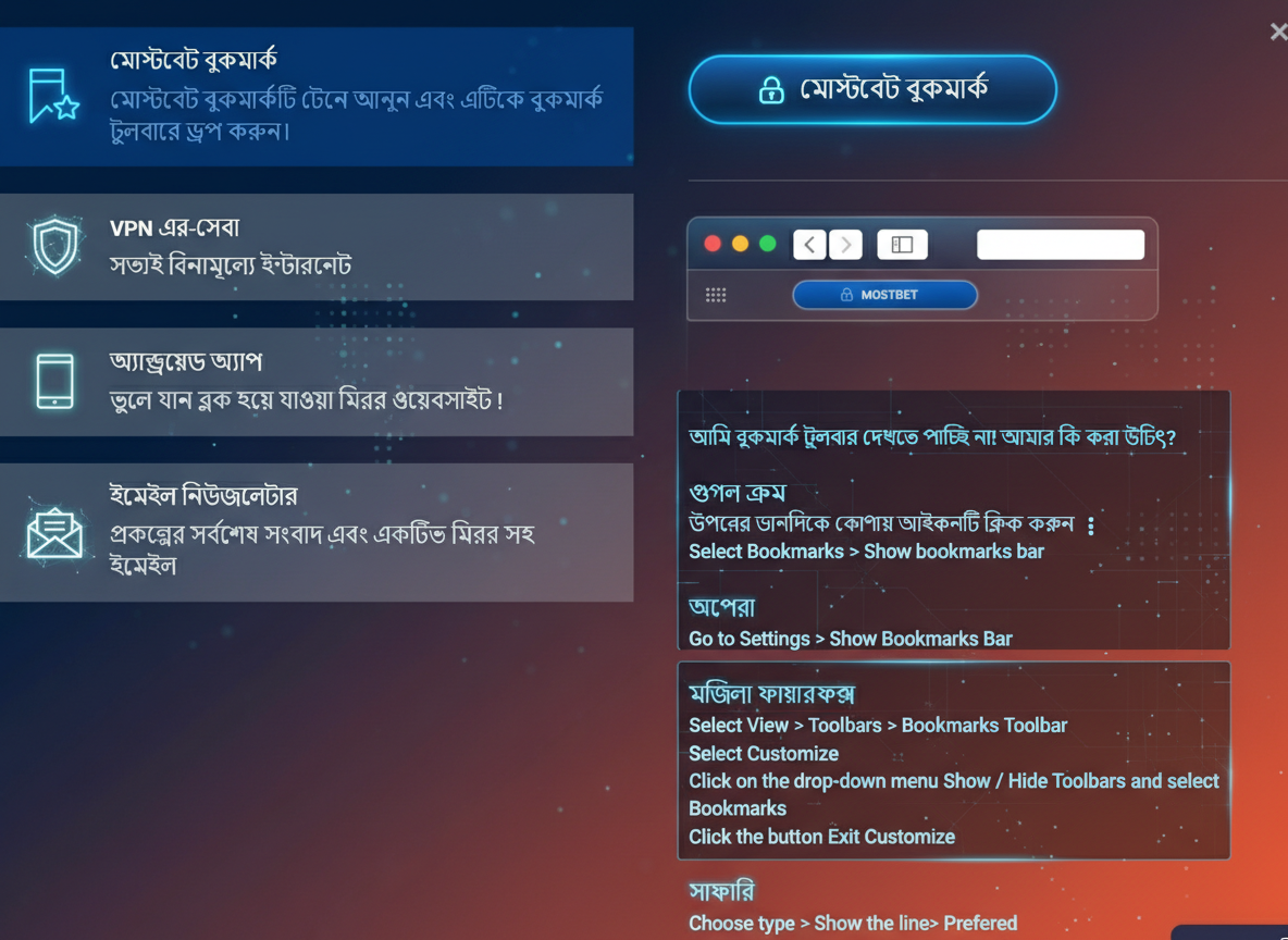 Mostbet আয়না BD