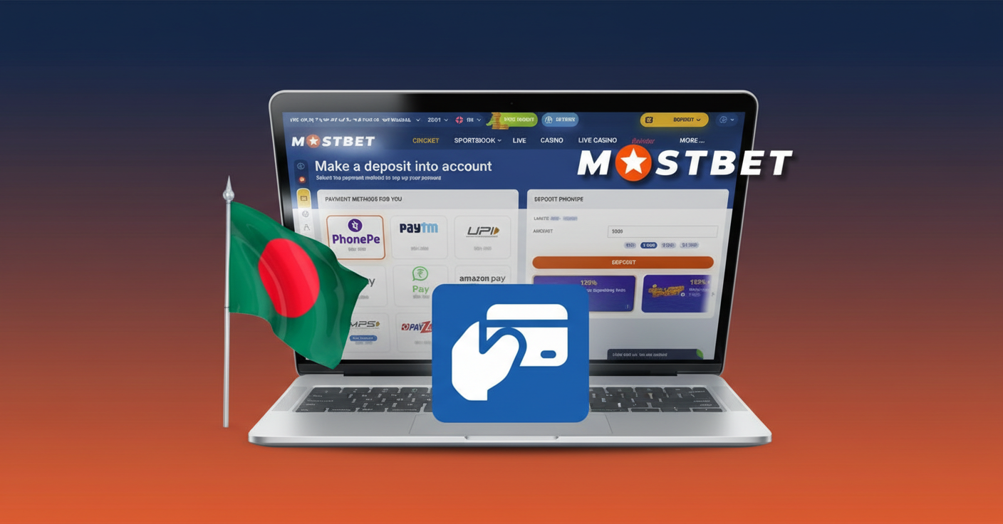 পেমেন্ট অপশন ওভারভিউ Mostbet bd 12